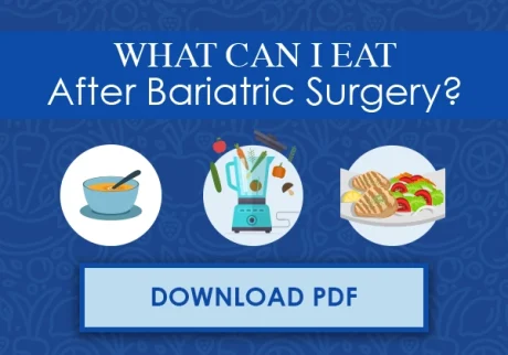 what can I eat after bariatric surgery graphic